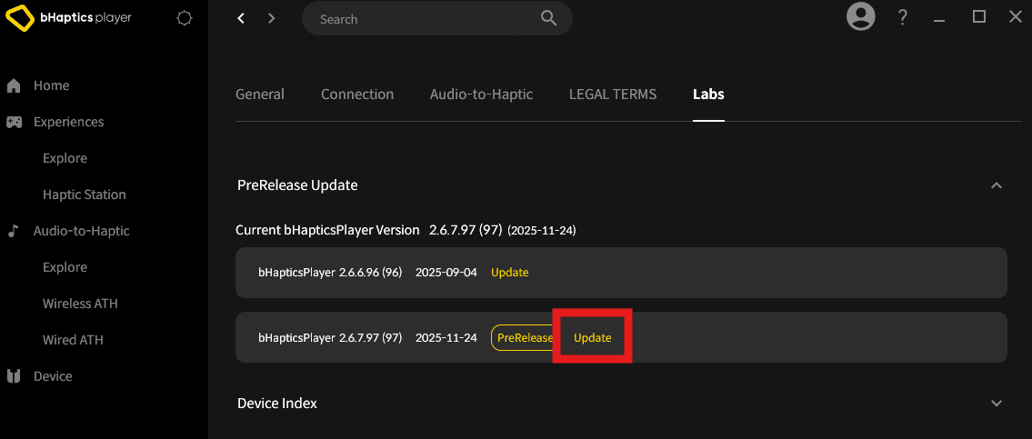 Upgrade to Pre-release Version